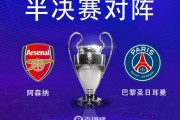 ?谁能创造历史？阿森纳和巴黎欧冠仍是0冠，半决赛将直接对接