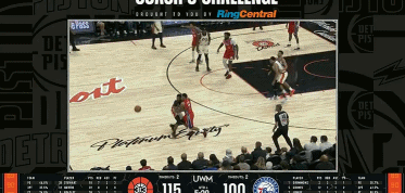 ?哑巴吃黄莲！洛瑞抢球被比斯利抱摔&活塞挑战反吹洛瑞犯规