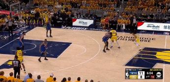 你要出手？哈利伯顿明显被犯规遭无视仍艰难打中 随后质问福斯特